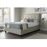 Corsa 150cm Ottoman Storage Bed Pendal Oatmeal Fabric