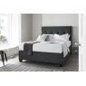 Corsa 180cm Ottoman Storage Bed Pendle Slate Fabric