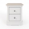 Small 2 Drawer Bedside - Soft Close Drawers