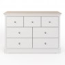 Kentwell Oak Top 4 + 3 Chest - Soft Close Drawers