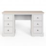 Double Pedestal Dressing Table - Soft Close Drawers