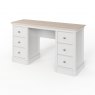 Double Pedestal Dressing Table - Soft Close Drawers