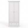 Kentwell Oak Top 2 Door Wardrobe with 1 Drawer - Soft Close Drawers