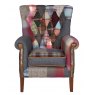 Country Collection Barnard Patchwork (Hexham) Chair - Fast Track