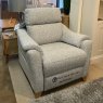 G Plan G Plan Large Static Settee 1 x Powered Recliner 1 x Staic Armchair Including Scatters