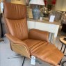 Lista Medium Electric Recliner - Base A Semi Leather