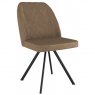 Conrad Collection Swivel Dining Chair - Taupe