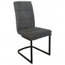 Conrad Collection Cantilever Dining Chair - Grey