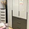 Modular Display 1 x 200cm 4 Door Wardrobe 1 x 6 Drawer Chest (40cm Wide)